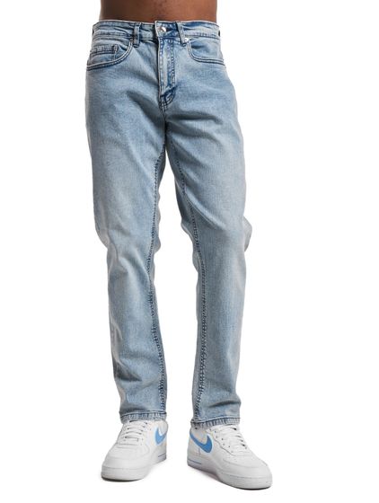 REDEFINED REBEL Detroit Schmal geschnittene Jeans in Bleichoptik