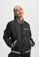 Chaqueta universitaria acolchada negra Sixth June Crew Chaqueta universitaria acolchada negra Sixth June Crew