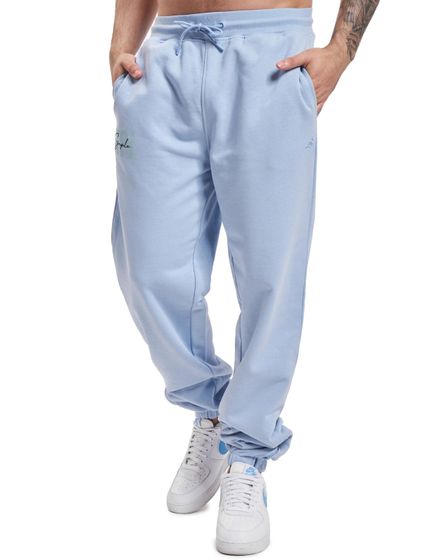 STAPLE Script Sweatpants mit Stickerei Blau