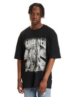 Camisetas Kian de corte cuadrado REDEFINED REBEL negras