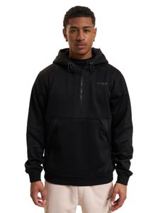 Felpa con cappuccio Sixth June Nylon Tech Zip nera