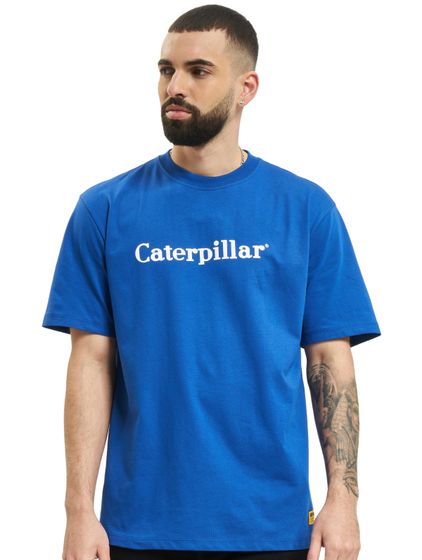 CATERPILLAR Classic T-Shirt blau