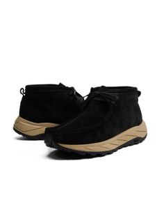 Clarks Originals Wallabee Eden Stiefel schwarz