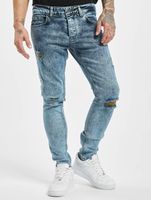2Y Premium Daniel Skinny Fit Jeans blau