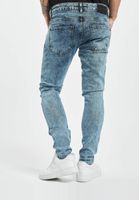 2Y Premium Daniel Skinny Fit Jeans blau