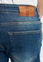 2Y Premium Destroyed Tapered Denim blau