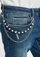 2Y Premium Destroyed Tapered Denim blau