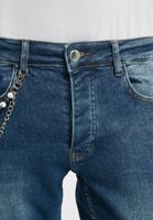 2Y Premium Destroyed Tapered Denim blau