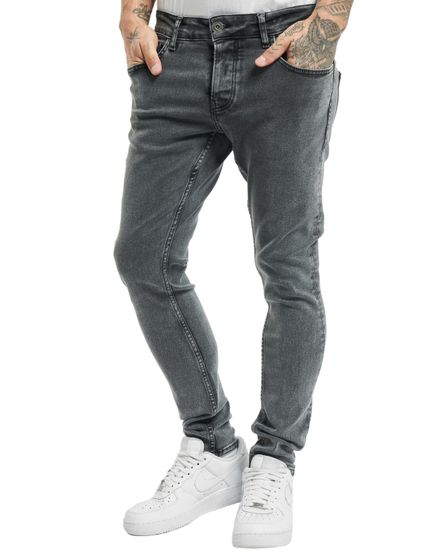 2Y Riccardo Skinny Fit Jeans grau