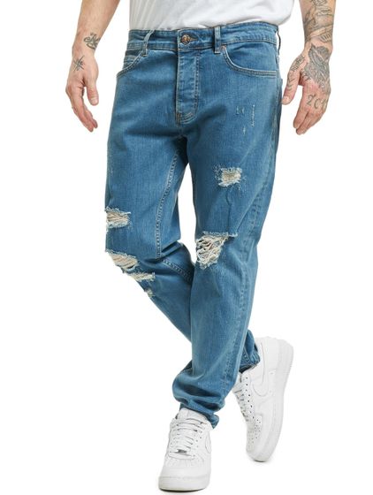 2Y Lakewood Slim Fit Jeans blau