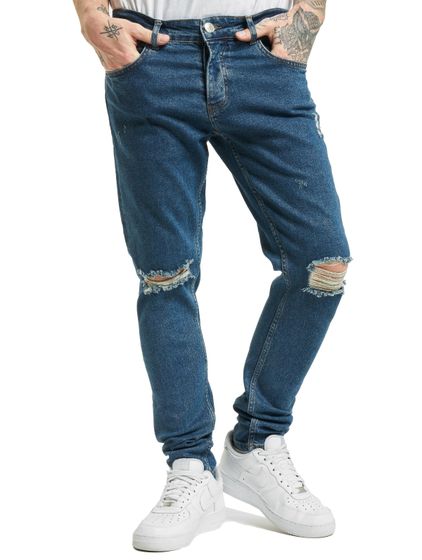2Y Straight Fit Jeans blau