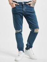 2Y Premium Straight Fit Jeans blau