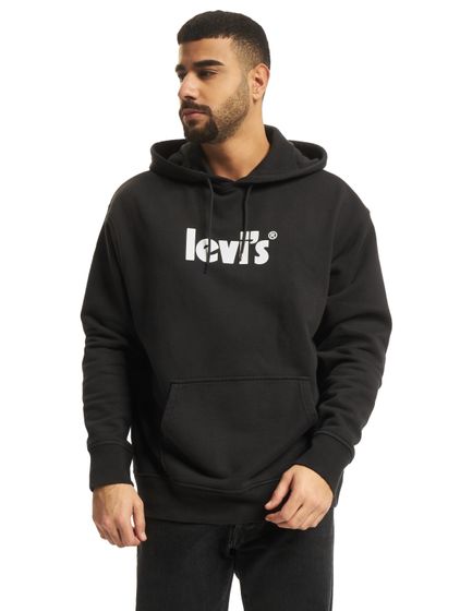 LEVI´S Relaxed Graphic Hoodie Poster Kaviar