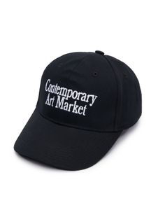 Market Contemporary Art 6 Panel Flexfitted Caps schwarz Market Contemporary Art 6 Panel Flexfitted Caps schwarz