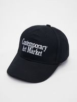 Market Contemporary Art 6 Panel Flexfitted Caps schwarz Market Contemporary Art 6 Panel Flexfitted Caps schwarz