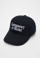 Market Contemporary Art 6 Panel Flexfitted Caps schwarz Market Contemporary Art 6 Panel Flexfitted Caps schwarz