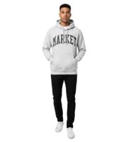 Chinatown Market Arc Puff Hoody für Herren Kapuzenpullover mit stylischem Oversize-Look Grau