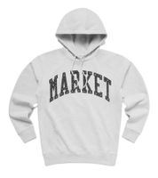Chinatown Market Arc Puff Hoody für Herren Kapuzenpullover mit stylischem Oversize-Look Grau