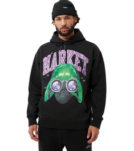 Sudadera con capucha Chinatown Market Alien Sightseeing para hombre, color negro