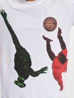 Camisetas blancas de Market Jump Ball