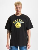 Magliette Market Market Smiley Hoops nere