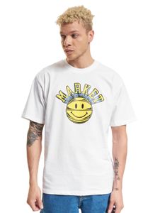 Market Market Smiley Hoops T-Shirts weiß Market Market Smiley Hoops T-Shirts weiß