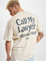 T-shirts Market Call My Lawyer écru