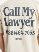 T-shirts Market Call My Lawyer écru