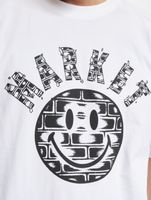 Market Smiley Brickhouse T-Shirts weiß Market Smiley Brickhouse T-Shirts weiß