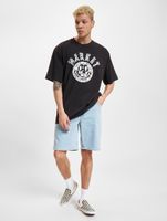 Market Smiley Brickhouse T-Shirts verwaschen schwarz