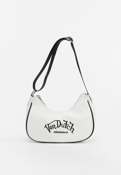 Von Dutch Amy Baguette Handtaschen weiß