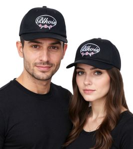 BLKVIS Script Roses Snapback Caps schwarz BLKVIS Script Roses Snapback Caps schwarz