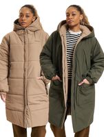 DIDRIKSONS Anna Parka beige/verde oscuro