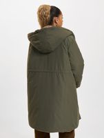 DIDRIKSONS Anna Parka beige/verde oscuro