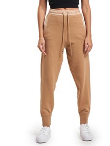 Hugo Boss Floralia sweatpants light brown