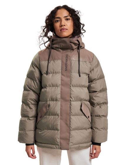 DIDRIKSONS Filippa 2 giacche invernali corteccia