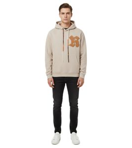 Rough. Hoodie für Herren Navajo-Design Lässiger Schnitt Weiches Material Ideal für Streetwear Beige