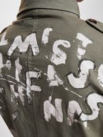 vsct Chaqueta de transición militar pintada a mano gris vsct Chaqueta de transición militar pintada a mano gris