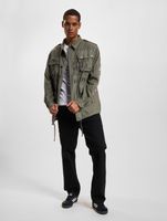 vsct Chaqueta de transición militar pintada a mano gris vsct Chaqueta de transición militar pintada a mano gris