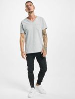 vsct Keanu Slim Fit-Jeans mit Reißverschluss am Beinabschluss, Schwarz, ausgewaschen