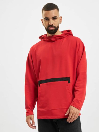 vsct Kapuzenpullover mit großem Aufdruck rot