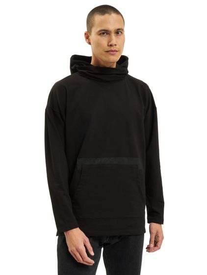 sweat à capuche vsct avec grand logo noir