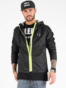 vsct Conzraast Neon Zip Jacket Black