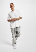 vsct Noah Antifit-Jeans mit Bündchen und Schnürsenkeln, Grau