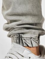 vsct Noah Antifit-Jeans mit Bündchen und Schnürsenkeln, Grau