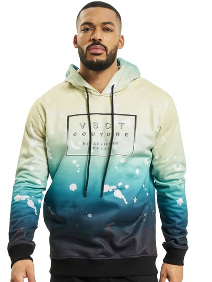 Sudadera con capucha Galaxy coloreada con degradado vsct