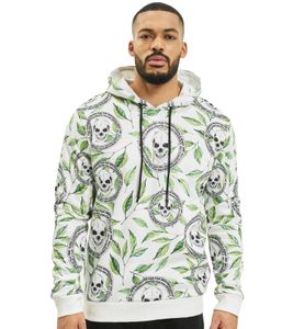 vsct Skull X Leaf Hoodie weiß