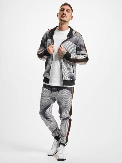 VSCT Clubwear VSCT Clubwear Mc Jogger Sound Waves Sweatpant schwarz