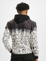 Felpa con cappuccio teschio splatter vsct bianca Felpa con cappuccio teschio splatter vsct bianca