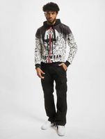 Felpa con cappuccio teschio splatter vsct bianca Felpa con cappuccio teschio splatter vsct bianca